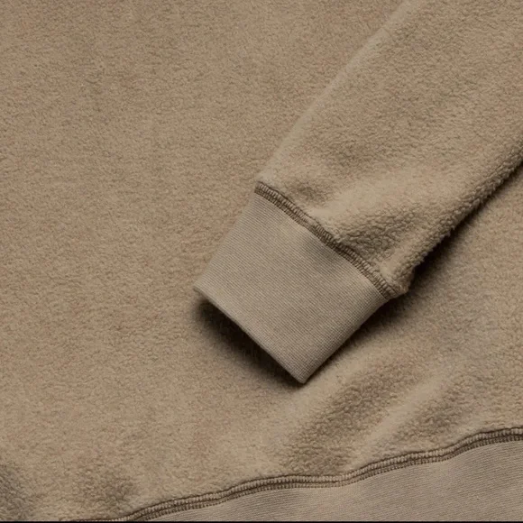 Men’s Butch Fuzzy Fleece Crewneck Big & Tall Chinchilla NWT – only 2 Available - Picture 4 of 4